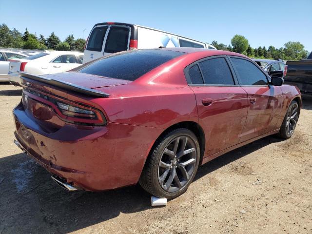 2C3CDXBGXKH745362 - 2019 DODGE CHARGER SXT RED photo 3