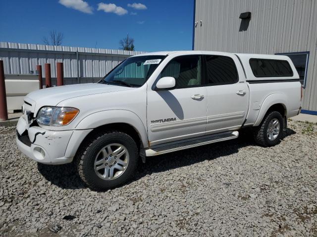 5TBDT48125S498468 - 2005 TOYOTA TUNDRA DOUBLE CAB LIMITED WHITE photo 1