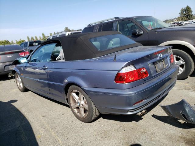 WBABS33413PG89769 - 2003 BMW 325 CI BLUE photo 2