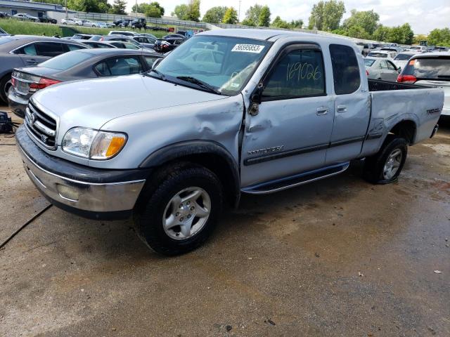 5TBBT4413YS033506 - 2000 TOYOTA TUNDRA ACCESS CAB SILVER photo 1