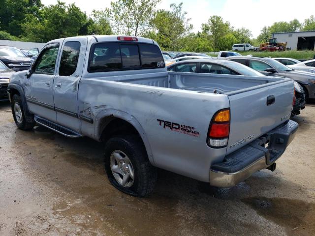 5TBBT4413YS033506 - 2000 TOYOTA TUNDRA ACCESS CAB Argent photo 2