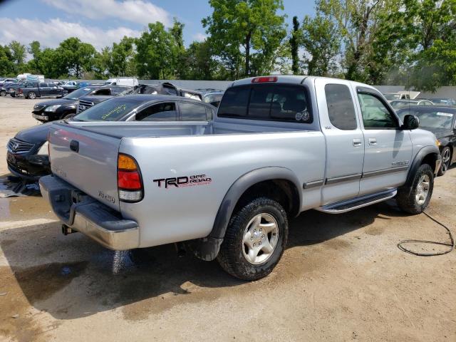 5TBBT4413YS033506 - 2000 TOYOTA TUNDRA ACCESS CAB SILVER photo 3