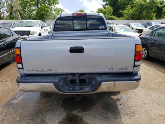 5TBBT4413YS033506 - 2000 TOYOTA TUNDRA ACCESS CAB SILVER photo 6