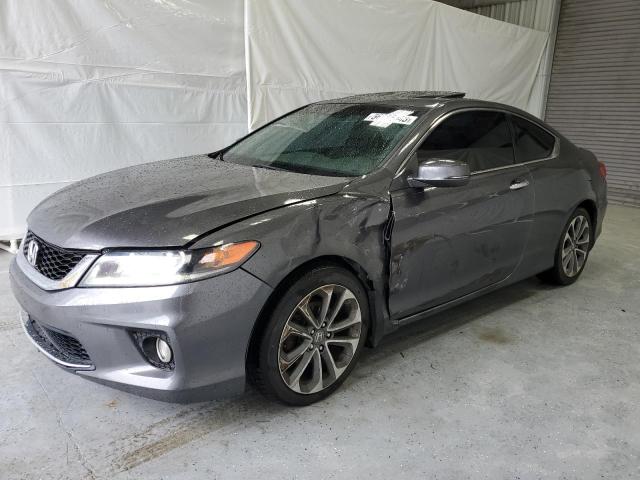 1HGCT2B82DA010081 - 2013 HONDA ACCORD EXL GRAY photo 1