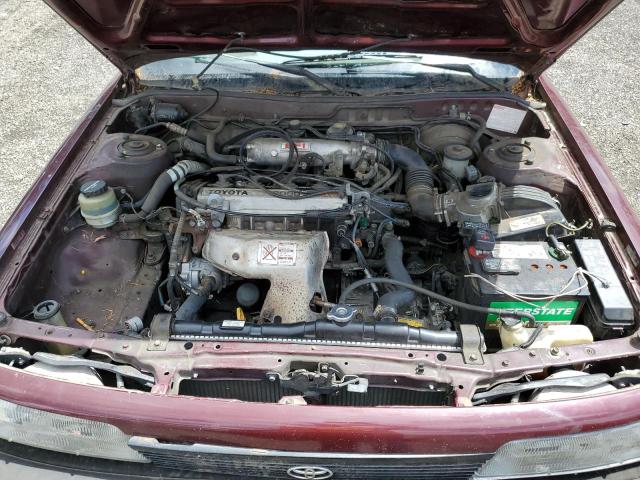 JT2SV24E6L3414245 - 1990 TOYOTA CAMRY MAROON photo 11