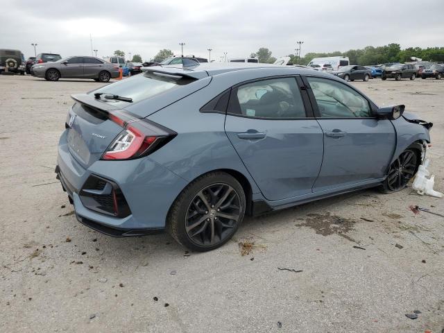 SHHFK7H42MU416934 - 2021 HONDA CIVIC SPORT 蓝色 照片 3