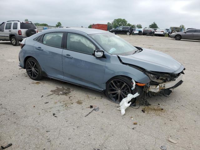 SHHFK7H42MU416934 - 2021 HONDA CIVIC SPORT 蓝色 照片 4
