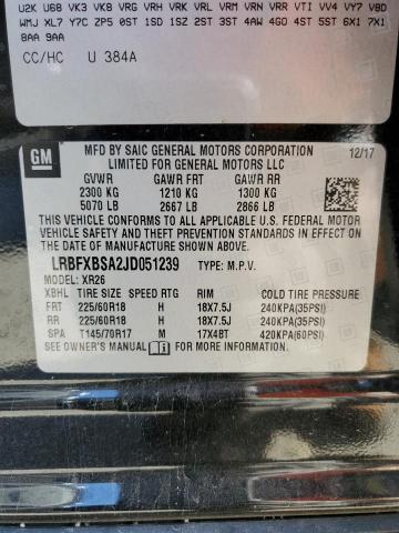 LRBFXBSA2JD051239 - 2018 BUICK ENVISION PREFERRED Qara foto 13
