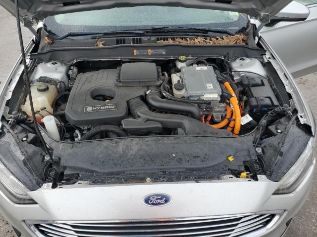 3FA6P0LUXKR264288 - 2019 FORD FUSION SE 银色 照片 11