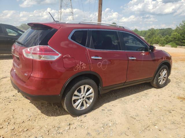 JN8AT2MT9GW023820 - 2016 NISSAN ROGUE S RED photo 3