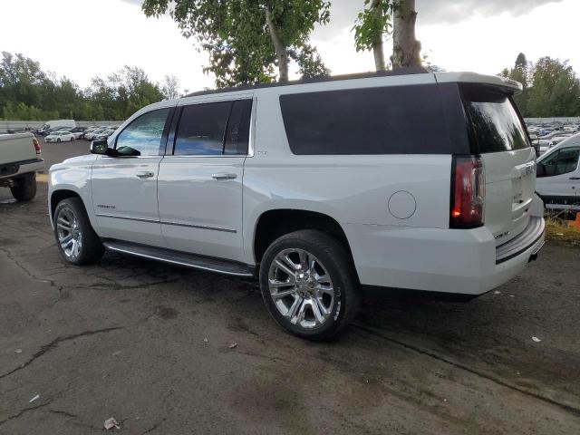 1GKS2GKC2JR391155 - 2018 GMC YUKON XL K1500 SLT WHITE photo 2