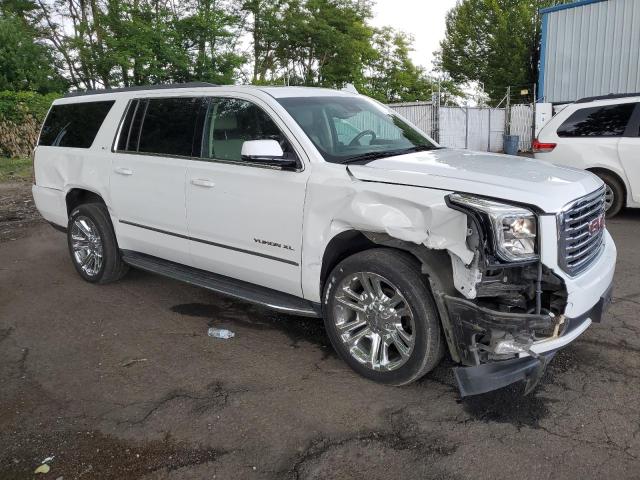 1GKS2GKC2JR391155 - 2018 GMC YUKON XL K1500 SLT WHITE photo 4