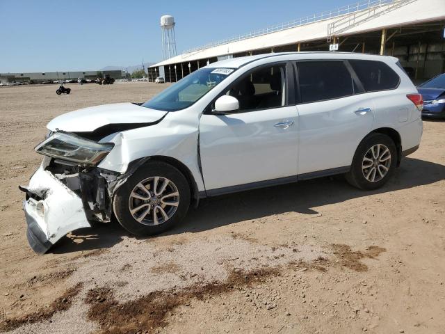 5N1AR2MN0EC606086 - 2014 NISSAN PATHFINDER S WHITE photo 1