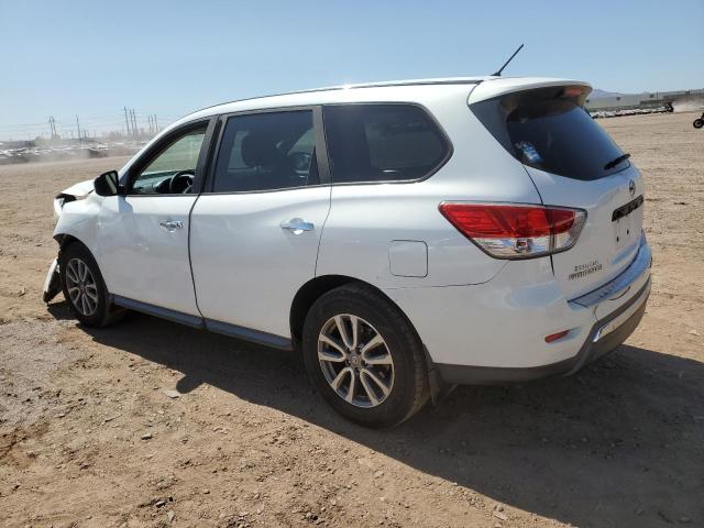 5N1AR2MN0EC606086 - 2014 NISSAN PATHFINDER S WHITE photo 2