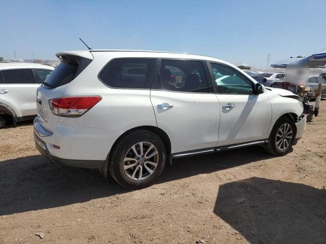 5N1AR2MN0EC606086 - 2014 NISSAN PATHFINDER S WHITE photo 3