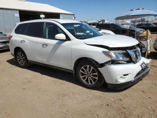 5N1AR2MN0EC606086 - 2014 NISSAN PATHFINDER S WHITE photo 4
