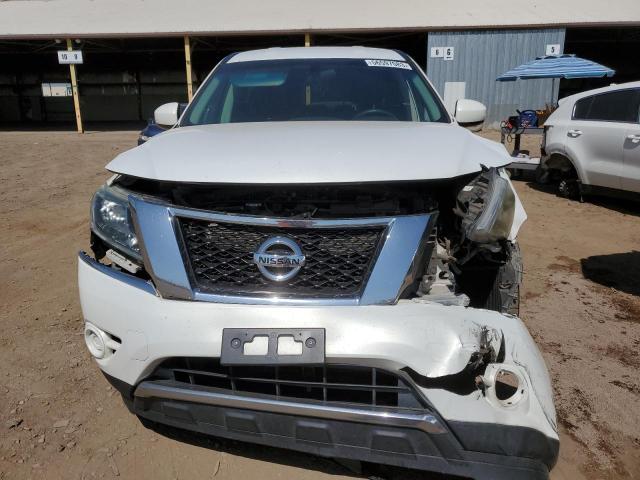 5N1AR2MN0EC606086 - 2014 NISSAN PATHFINDER S WHITE photo 5