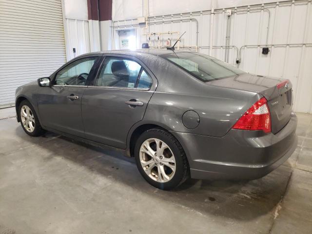 3FAHP0HA2CR109968 - 2012 FORD FUSION SE GRAY photo 2