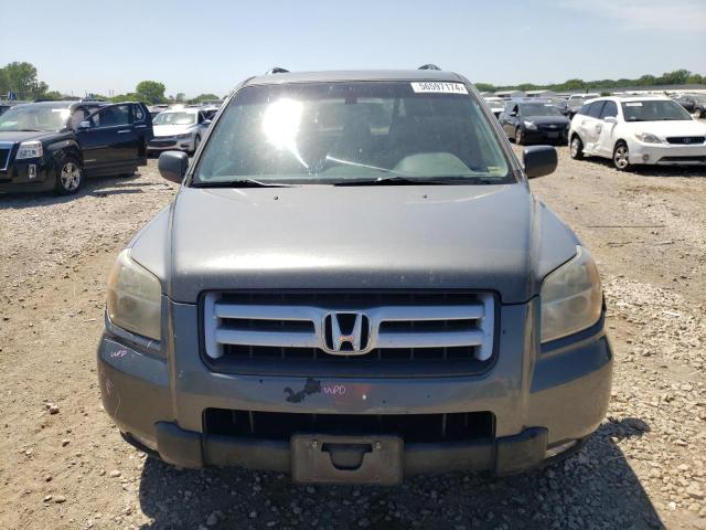 5FNYF28528B014279 - 2008 HONDA PILOT EXL GRAY photo 5