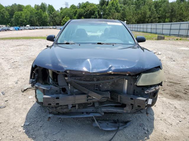 5NPEU46F26H021599 - 2006 HYUNDAI SONATA GLS BLUE photo 5