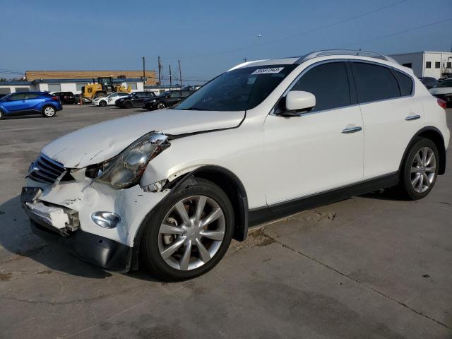 JN1BJ0HP1DM430354 - 2013 INFINITI EX37 BASE WHITE photo 1