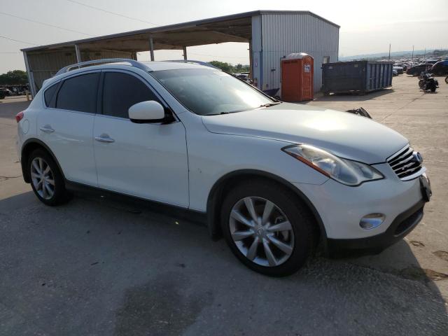 JN1BJ0HP1DM430354 - 2013 INFINITI EX37 BASE WHITE photo 4