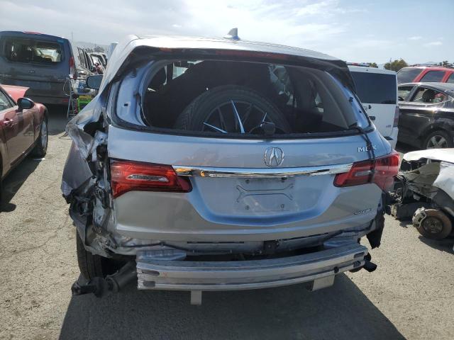 5FRYD4H77HB042595 - 2017 ACURA MDX TECHNOLOGY SILVER photo 6