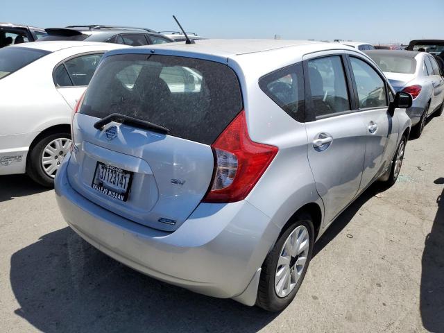 3N1CE2CP9EL414300 - 2014 NISSAN VERSA NOTE S SILVER photo 3