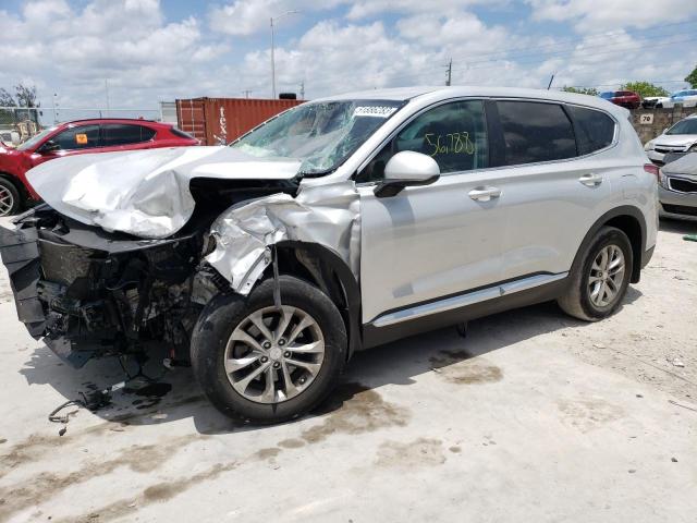 5NMS23AD0LH172913 - 2020 HYUNDAI SANTA FE SE WHITE photo 1