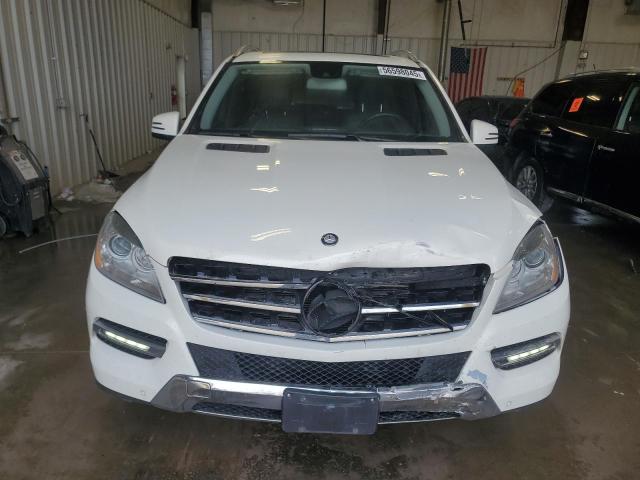 4JGDA5HB7DA157330 - 2013 MERCEDES-BENZ ML 350 4MATIC WHITE photo 5