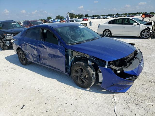 5NPLS4AG4MH036406 - 2021 HYUNDAI ELANTRA SEL BLUE photo 4