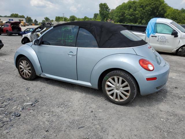 3VWRF31Y69M406173 - 2009 VOLKSWAGEN NEW BEETLE S BLUE photo 2