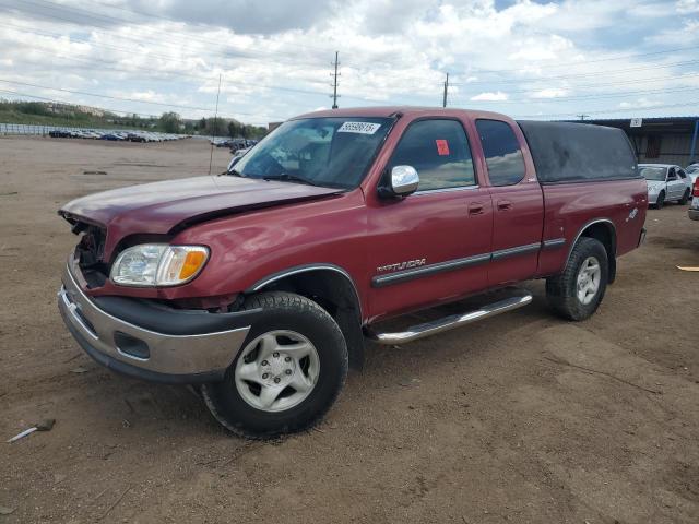 5TBBN44162S311543 - 2002 TOYOTA TUNDRA ACCESS CAB SR5 RED photo 1