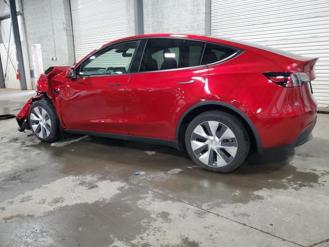 7SAYGDEE2RF025929 - 2024 TESLA MODEL Y RED photo 2