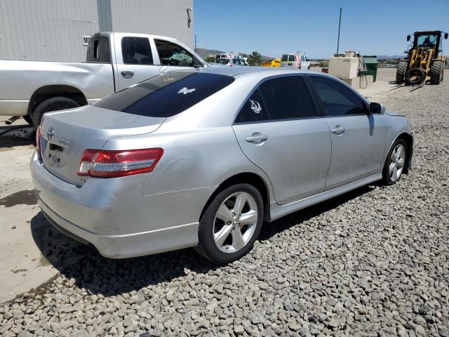 4T1BK3EK4AU114622 - 2010 TOYOTA CAMRY SE SILVER photo 3