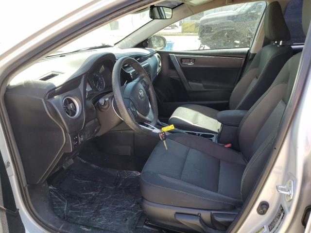 2T1BURHE4JC119503 - 2018 TOYOTA COROLLA L SILVER photo 7