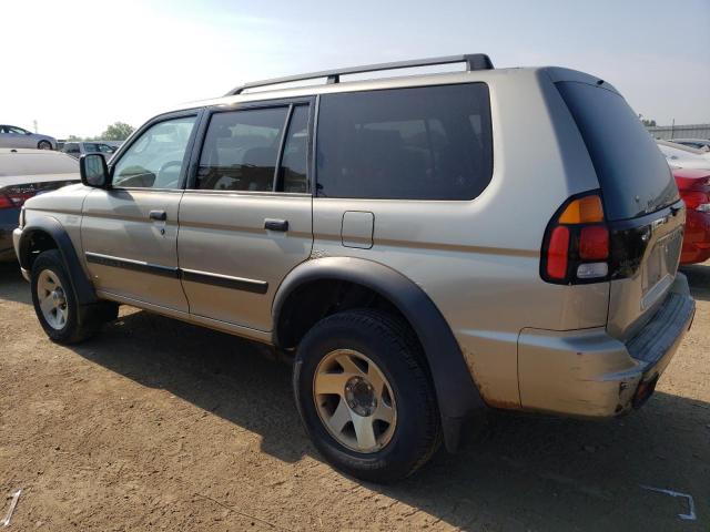 JA4MT21H82P003287 - 2002 MITSUBISHI MONTERO SPORT ES BEIGE photo 2