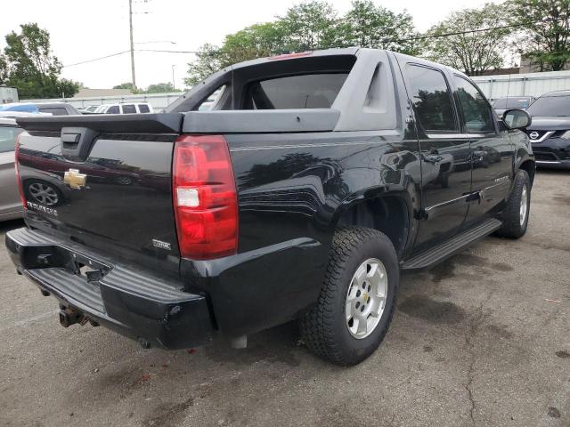 3GNFK22039G199221 - 2009 CHEVROLET AVALANCHE K1500 LT BLACK photo 3