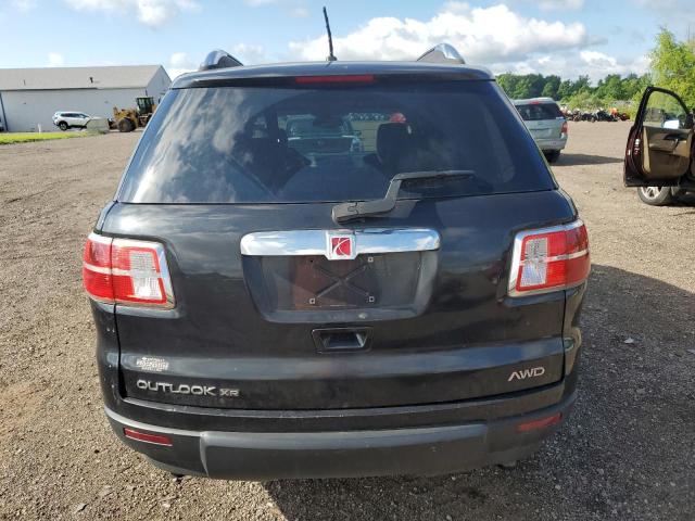 5GZEV23D39J110922 - 2009 SATURN OUTLOOK XR შავი ფოტო 6