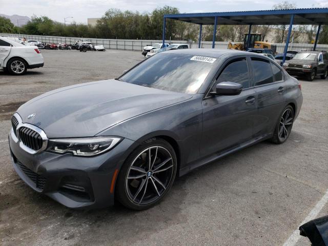 3MW5R1J02M8C20474 - 2021 BMW 330I GRAY photo 1