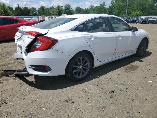JHMFC1F7XKX006974 - 2019 HONDA CIVIC EXL თეთრი ფოტო 3