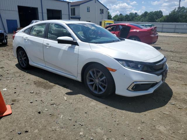 JHMFC1F7XKX006974 - 2019 HONDA CIVIC EXL თეთრი ფოტო 4