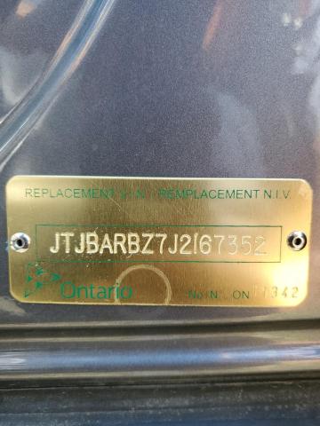 JTJBARBZ7J2167352 - 2018 LEXUS NX 300 BASE ნაცრისფერი ფოტო 13