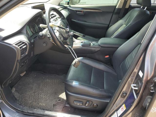 JTJBARBZ7J2167352 - 2018 LEXUS NX 300 BASE ნაცრისფერი ფოტო 7