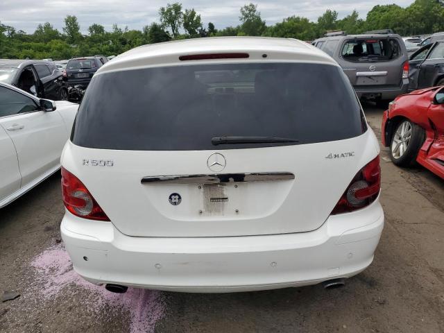 4JGCB75E17A048918 - 2007 MERCEDES-BENZ R 500 WHITE photo 6