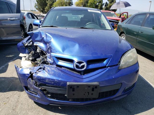 JM1BK343871661238 - 2007 MAZDA 3 HATCHBACK BLUE photo 5