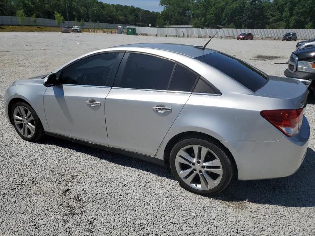 1G1PG5SB9D7218367 - 2013 CHEVROLET CRUZE LTZ SILVER photo 2