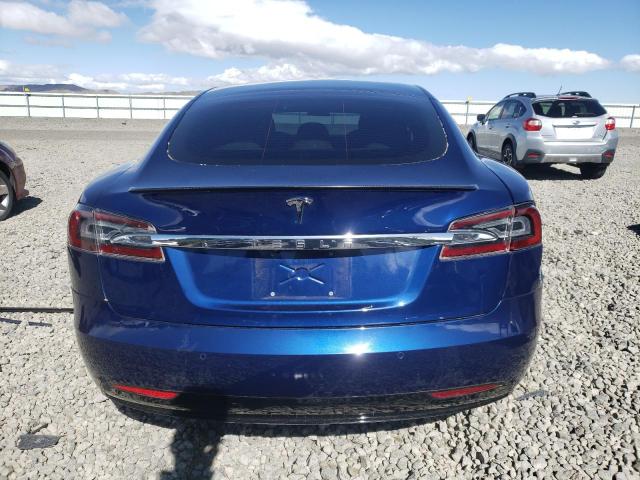 5YJSA1E44MF426532 - 2021 TESLA MODEL S 蓝色 照片 6