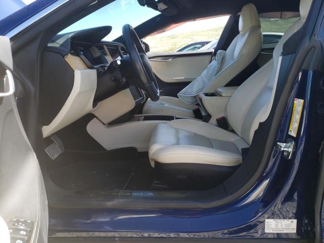 5YJSA1E44MF426532 - 2021 TESLA MODEL S 蓝色 照片 7