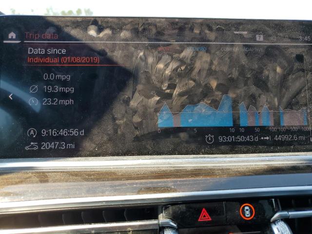 5UXCR6C52KLK88536 - 2019 BMW X5 XDRIVE40I BLACK photo 9